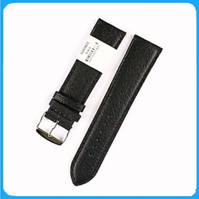 Dây Da Đồng Hồ ZRC Pháp Dòng BUFFALO Da Bê Màu Đen Không Vân