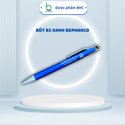 Quà tặng - Bút bi xanh Bepharco
