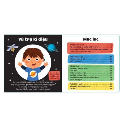 Sách - Nhà Thám Hiểm Nhí - Vũ Trụ Kì Diệu - Tân Việt Books