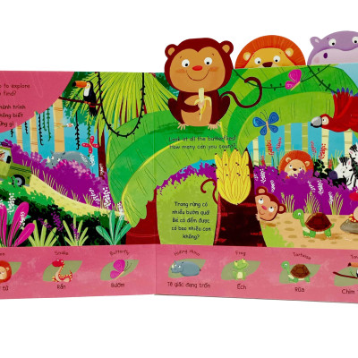 Cùng Khám Phá - Bước Vào Rừng Rậm - Bìa Cứng