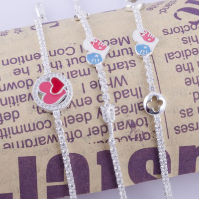 Lắc tay bạc nữ S925 Italia Bạc Xinh LTX16