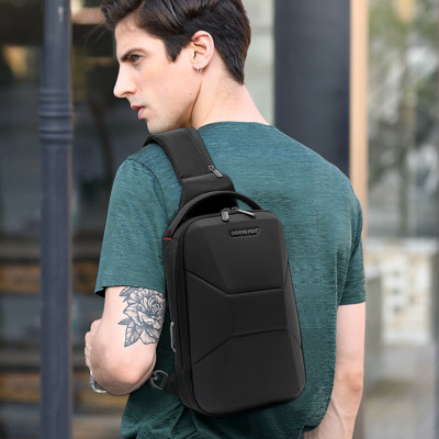 Túi đeo chéo đeo ngực nam thông minh đa chức năng thời trang cao cấp phong cách mớ