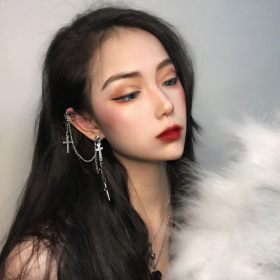 Bông tai unisex siêu ngầu phong thái đỉnh cao unisex 1 chiếc