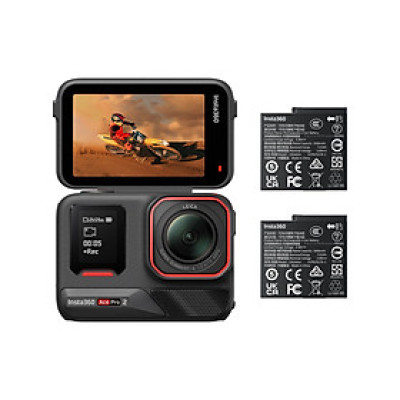 Action camera Insta360 Ace Pro 2 Battery Bundle - Hàng chính hãng