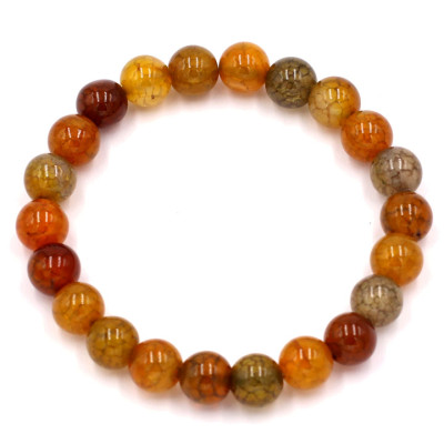 Vòng đeo tay đá vân rồng 8 ly 22 hạt