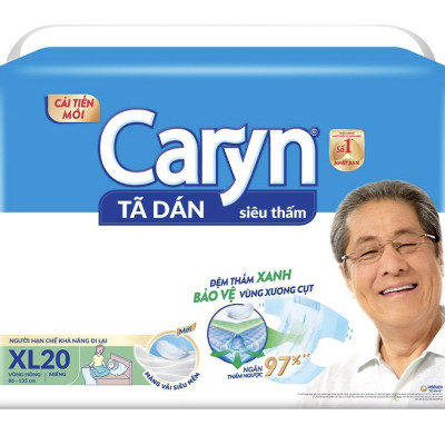 TÃ DÁN NGƯỜI GIÀ CARYN SIZE XL20 MIẾNG