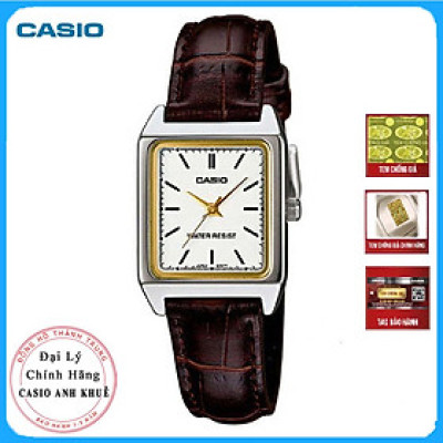 Đồng Hồ Nữ Dây Da Casio LTP-V007L-7E2UDF (31.5 x 26 mm)