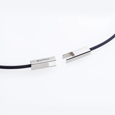 Vòng cổ Phiten rakuwa choker square II Aqua metax TG890051/TG890052