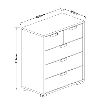 TỦ ĐỒ NHIỀU NGĂN ECOFURNIX GT2131