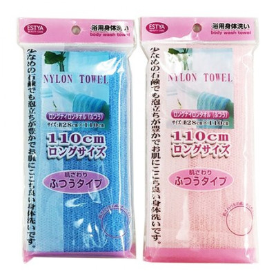 Khăn tắm nylon dài Seiwa-pro 28x110cm - Hàng Nội Địa Nhật Bản