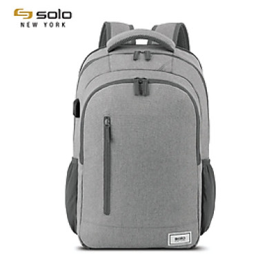 Balo Solo Re: Define Kích thước 15.6 inch - Xám - UBN708-10 - Có cổng sạc USB - Bảo hành chính hãng 05 năm