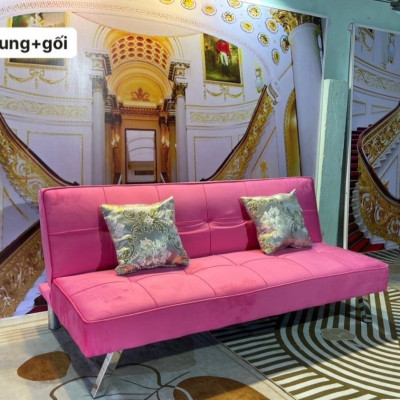 Sofa bed Juno Sofa cho căn hộ, chung cư mini giá rẻ tặng kèm gối
