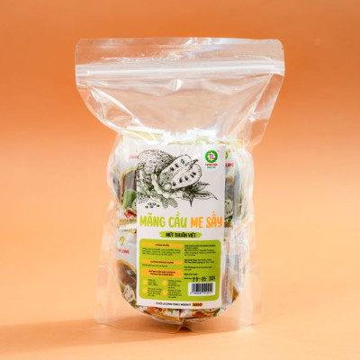 Mứt Mãng Cầu Me Sấy, Kẹo Mãng Cầu Me Đặc Biệt Thơm Ngon Thành Long 200gr 