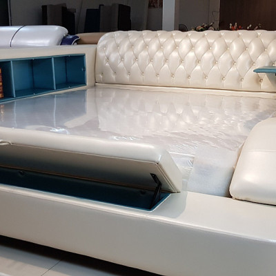 Giường ngủ Tundo cao cấp có thành massage 