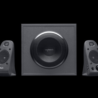 Loa vi tính Logitech Z625 Âm thanh 2.1, Công suất cực đại 400Watt - Hàng Chính Hãng - Bảo hành 12 tháng