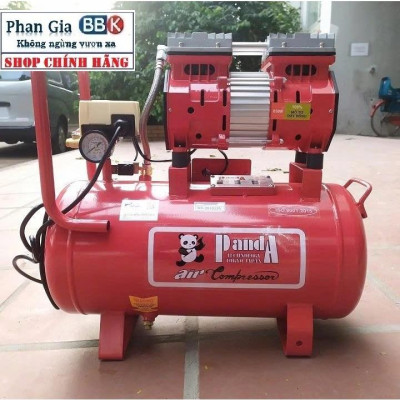 [chính hãƞg] Máy nén khí PANDA 30L - 850W Khồng dầu, 100% dây đồng, Bảo hành 1 năm