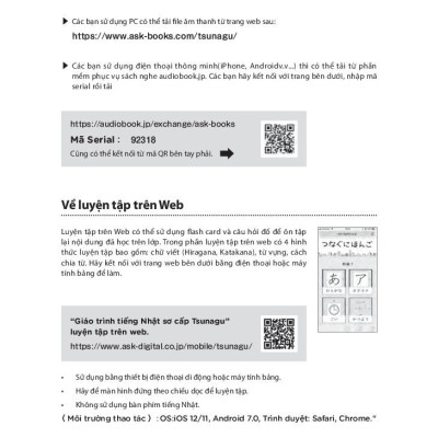 Sách - Tsunagu Nihongo - Tiếng Nhật Kết Nối - Sơ Cấp 2 - Sách Bài Tập