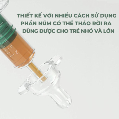 Bộ 2 Món Dụng Cụ Cho Bé Uống thuoc , Sữa, Nước Hoa Quả Đa Năng Tiện Lợi - Kèm Hộp và Cọ Vệ Sinh