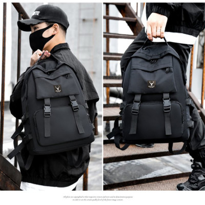 Combo Balo Ulzzang Hàn Quốc Và Túi Đeo Mini Praza - BL185DC095 (Đen)