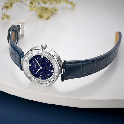 Đồng Hồ Nữ I&W Carnival 630L1 Chính Hãng BH 24T Chịu Nước 30m Kính Chống Xước Dây Da Cao Cấp ( Máy Quartz)