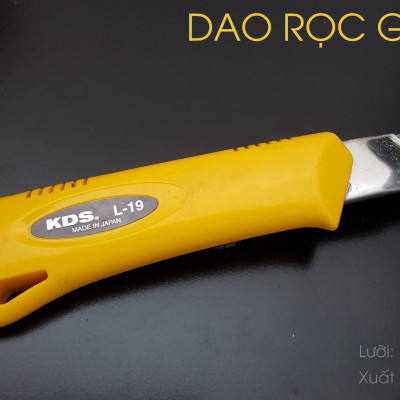 DAO RỌC GIẤY KHÓA XOAY KDS L-19