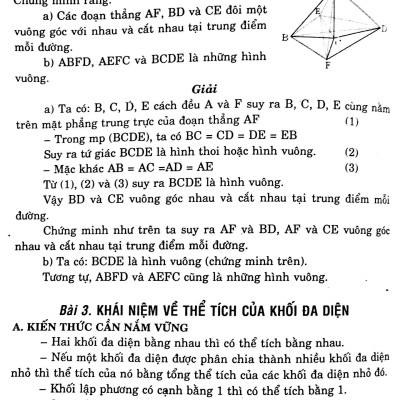 Giải Bài Tập Hình Học Lớp 12 (Cơ Bản)