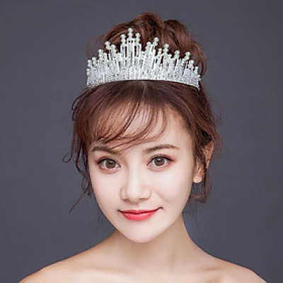 Vương miện ngọc trai cô dâu