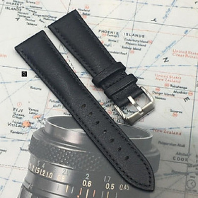 Dây Đồng Hồ Da Bò Italy Mềm Size 22mm 20mm 18mm [Kèm Chốt gắn và Dụng cụ tháo lắp]