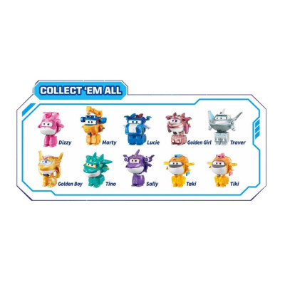 Đồ Chơi Robot Biến Hình Cỡ Nhỏ Jett Tia Chớp SUPERWINGS YW780010