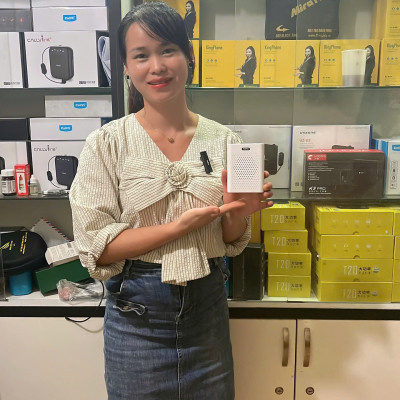 Máy trợ giảng cài áo King phone KP 18 plus không dây chất lượng hàng chính hãng