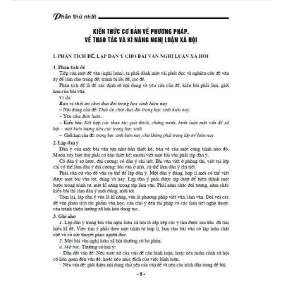 Sách - Những Dạng Bài Nghị Luận Xã Hội Thường Gặp + Những Đề Và Bài Văn Nghị Luận Văn Học Theo Hướng Mở - Combo 2 Cuốn - Hồng Ân