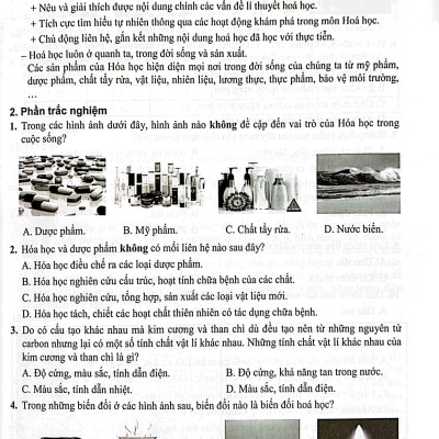 Bài Tập Phát Triển Năng Lực Hóa Học 10