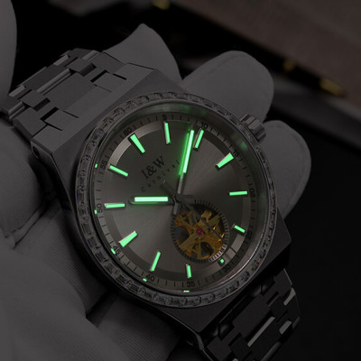 Đồng hồ nam chính hãng IW Carnival IW761G-3 ,kính sapphire,chống xước,chống nước 50m,Bh 24 tháng,máy cơ (automatic)