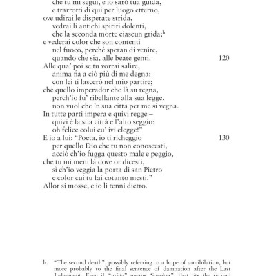 Inferno: Dual Language And New Verse Translation