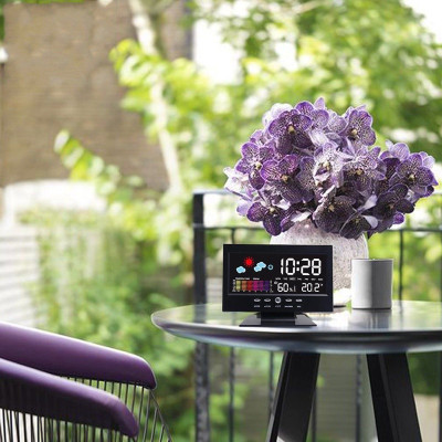 Đồng hồ báo thức, báo nhiệt độ, độ ẩm, màn hình led đa năng để bàn nhiều siêu đẹp