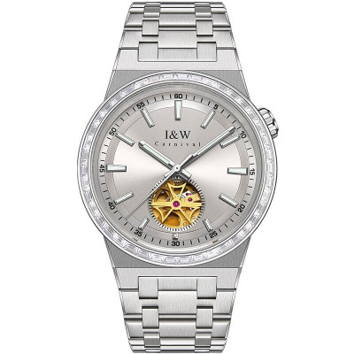 Đồng hồ nam chính hãng IW Carnival IW761G-3 ,kính sapphire,chống xước,chống nước 50m,Bh 24 tháng,máy cơ (automatic)