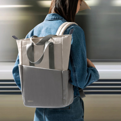 Balo TOMTOC Slash Flip Laptop Backpack 12L dành cho Macbook Ultrabook 13 14 Inch A63-C1G1 / A63-C1K1 - Hàng Chính Hãng