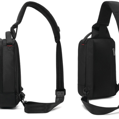 Túi đeo chéo đeo ngực nam thông minh đa chức năng thời trang cao cấp phong cách mớ