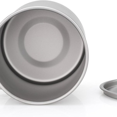 Cốc Titanium Keith Ti3207 có tay cầm và nắp đậy - 600ml