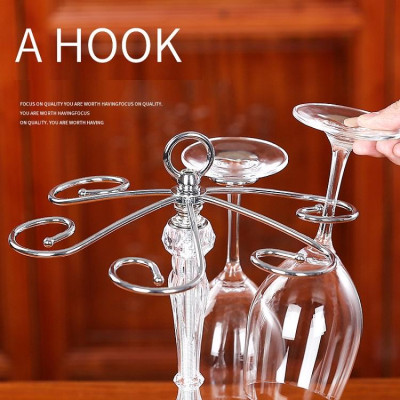 Giá Treo Ly Rượu Vang Thủy Tinh Để Bàn Đẹp Giá Rẻ W029