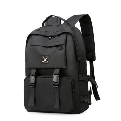 Combo Balo Ulzzang Hàn Quốc Và Túi Đeo Mini Praza - BL185DC095 (Đen)