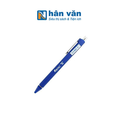 Bút Bi 0.6 mm Bitex Semi Ink B-B01 - Mực Xanh - Bitex