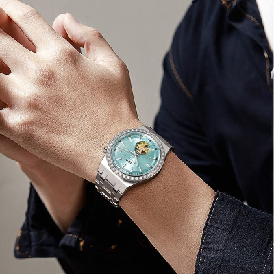 Đồng Hồ Nam I&W Carnival 761G2 Chính Hãng Full Box Chống Nước Kính Chống Xước Dây Thép Cao Cấp BH24T (Máy Cơ Tự Động)