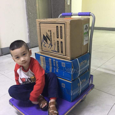 Xe đẩy hàng 4 bánh maxkiwi pt0089