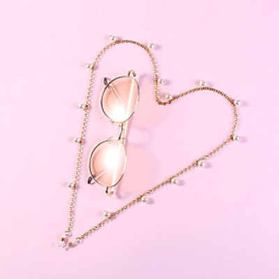 Dây đeo mắt kính mix hạt châu phụ kiện kính độc đáo