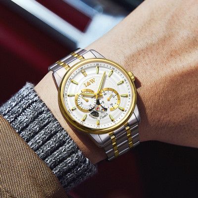 Đồng Hồ Nam I&W Carnival 627G Chính Hãng Full Box Chống Nước Kính Chống Xước Dây Thép Cao Cấp BH 60T (Máy Cơ Tự Động)