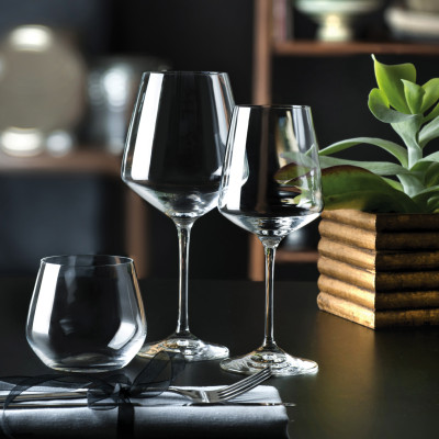 Bộ 6 Ly Thấp Thuỷ Tinh Pha Lê Ý RCR - Aria Tumbler 380ml