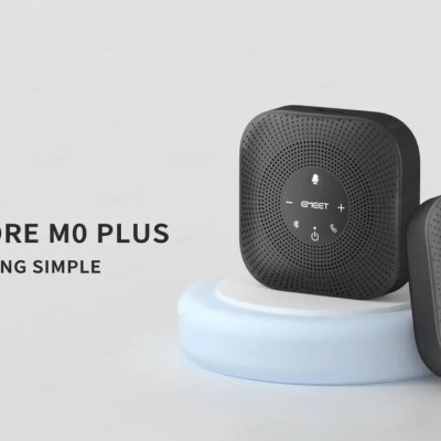 Emeet M0 Plus - Loa Kèm Micro Họp Trực Tuyến, VoiceIA 4.2, Bluetooth 5.0, Âm Thanh Full Duplex Cho Nhóm 8 Người - Hàng chính hãng