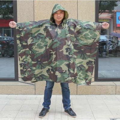 Áo mưa choàng_cánh dơi _dã ngoại_sinh tồn