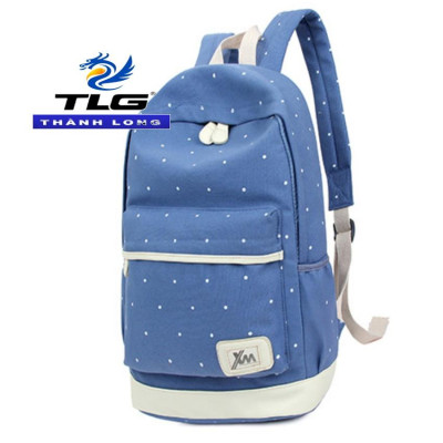Bộ 3 ba lô thời trang phong cách Đồ Da Thành Long TLG 205966 2 (Xanh nhạt) tặng 01 bút bi cao cấp TLG
